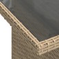 vidaXL 7-tlg. Garten-Sofagarnitur mit Kissen Beige Poly Rattan vidaXL 7-tlg. Garten-Sofagarnitur mit Kissen Beige Poly Rattan
