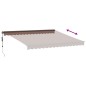 vidaXL Markise Automatisch Braun 400x350 cm vidaXL Markise Automatisch Braun 400x350 cm