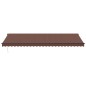 vidaXL Markise Automatisch mit LEDs Braun 600x350 cm vidaXL Markise Automatisch mit LEDs Braun 600x350 cm