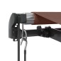 vidaXL Markise Automatisch mit LEDs Braun 600x350 cm vidaXL Markise Automatisch mit LEDs Braun 600x350 cm