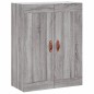 Highboard Grau Sonoma 69,5x34x180 cm Holzwerkstoff Highboard Grau Sonoma 69,5x34x180 cm Holzwerkstoff