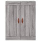Highboard Grau Sonoma 69,5x34x180 cm Holzwerkstoff Highboard Grau Sonoma 69,5x34x180 cm Holzwerkstoff