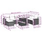vidaXL 9-tlg. Garten-Sofagarnitur mit Kissen Beige Poly Rattan vidaXL 9-tlg. Garten-Sofagarnitur mit Kissen Beige Poly Rattan