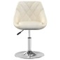 vidaXL Esszimmerstühle 4 Stk. Drehbar Creme Samt vidaXL Esszimmerstühle 4 Stk. Drehbar Creme Samt