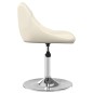 vidaXL Esszimmerstühle 4 Stk. Drehbar Creme Samt vidaXL Esszimmerstühle 4 Stk. Drehbar Creme Samt