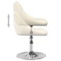 vidaXL Esszimmerstühle 4 Stk. Drehbar Creme Samt vidaXL Esszimmerstühle 4 Stk. Drehbar Creme Samt