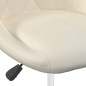 vidaXL Esszimmerstühle 4 Stk. Drehbar Creme Samt vidaXL Esszimmerstühle 4 Stk. Drehbar Creme Samt