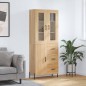 Highboard Sonoma-Eiche 69,5x34x180 cm Holzwerkstoff Highboard Sonoma-Eiche 69,5x34x180 cm Holzwerkstoff