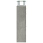 vidaXL Schuhschrank Betongrau 63x24x104 cm Holzwerkstoff vidaXL Schuhschrank Betongrau 63x24x104 cm Holzwerkstoff