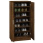 vidaXL Schuhschrank Räuchereiche 55x35x108 cm Holzwerkstoff vidaXL Schuhschrank Räuchereiche 55x35x108 cm Holzwerkstoff