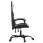 vidaXL Gaming-Stuhl Schwarz und Weiß Kunstleder vidaXL Gaming-Stuhl Schwarz und Weiß Kunstleder