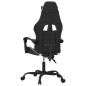 vidaXL Gaming-Stuhl Schwarz und Weiß Kunstleder vidaXL Gaming-Stuhl Schwarz und Weiß Kunstleder