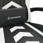 vidaXL Gaming-Stuhl Schwarz und Weiß Kunstleder vidaXL Gaming-Stuhl Schwarz und Weiß Kunstleder