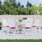 vidaXL Gartenstuhl-Kissen 6 Stk. Weinrot 40x40x3 cm Oxford-Gewebe vidaXL Gartenstuhl-Kissen 6 Stk. Weinrot 40x40x3 cm Oxford-Gewebe