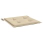 vidaXL Gartenstuhl-Kissen 2 Stk. Beige 40x40x3 cm Oxford-Gewebe vidaXL Gartenstuhl-Kissen 2 Stk. Beige 40x40x3 cm Oxford-Gewebe