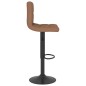 vidaXL Barhocker Braun Stoff vidaXL Barhocker Braun Stoff