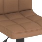 vidaXL Barhocker Braun Stoff vidaXL Barhocker Braun Stoff