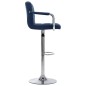 vidaXL Barhocker Blau Stoff vidaXL Barhocker Blau Stoff