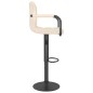 vidaXL Barhocker 2 Stk. Creme Stoff vidaXL Barhocker 2 Stk. Creme Stoff
