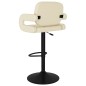 vidaXL Barhocker 2 Stk. Creme Stoff vidaXL Barhocker 2 Stk. Creme Stoff