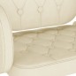 vidaXL Barhocker 2 Stk. Creme Stoff vidaXL Barhocker 2 Stk. Creme Stoff