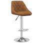 vidaXL Barhocker Braun Samt vidaXL Barhocker Braun Samt