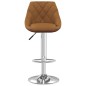 vidaXL Barhocker Braun Samt vidaXL Barhocker Braun Samt