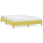 vidaXL Bettgestell ohne Matratze Grün 160x200 cm Stoff vidaXL Bettgestell ohne Matratze Grün 160x200 cm Stoff
