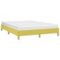 vidaXL Bettgestell ohne Matratze Grün 160x200 cm Stoff vidaXL Bettgestell ohne Matratze Grün 160x200 cm Stoff