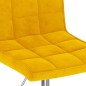 vidaXL Esszimmerstühle 2 Stk. Drehbar Senfgelb Samt vidaXL Esszimmerstühle 2 Stk. Drehbar Senfgelb Samt