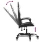 vidaXL Gaming-Stuhl Drehbar Schwarz und Weiß Kunstleder vidaXL Gaming-Stuhl Drehbar Schwarz und Weiß Kunstleder