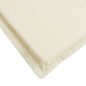 vidaXL Sonnenliegen-Auflage Creme 180x60x3 cm Oxford-Gewebe vidaXL Sonnenliegen-Auflage Creme 180x60x3 cm Oxford-Gewebe