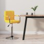vidaXL Barhocker Gelb Stoff vidaXL Barhocker Gelb Stoff