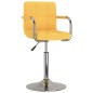 vidaXL Barhocker Gelb Stoff vidaXL Barhocker Gelb Stoff