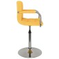 vidaXL Barhocker Gelb Stoff vidaXL Barhocker Gelb Stoff
