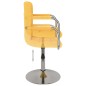 vidaXL Barhocker Gelb Stoff vidaXL Barhocker Gelb Stoff