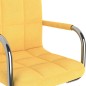 vidaXL Barhocker Gelb Stoff vidaXL Barhocker Gelb Stoff