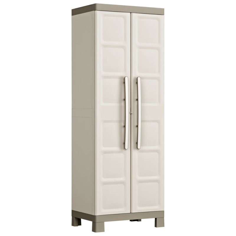 Keter Universalschrank Excellence Beige und Taupe 182 cm Keter Universalschrank Excellence Beige und Taupe 182 cm