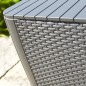 Keter Garten-Beistelltisch Luzon Rattan-Optik Flach Cappuccino-Braun Keter Garten-Beistelltisch Luzon Rattan-Optik Flach Cappuccino-Braun