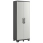 Keter Lagerschrank mit Regalböden Gear Schwarz und Grau 182 cm Keter Lagerschrank mit Regalböden Gear Schwarz und Grau 182 cm