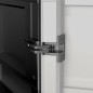 Keter Lagerschrank mit Regalböden Gear Schwarz und Grau 182 cm Keter Lagerschrank mit Regalböden Gear Schwarz und Grau 182 cm