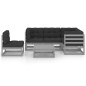 6-tlg. Garten-Lounge-Set mit Kissen Kiefer Massivholz 6-tlg. Garten-Lounge-Set mit Kissen Kiefer Massivholz