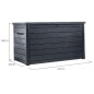 Keter Garten-Aufbewahrungsbox Ontario 870 L Anthrazit Ecom Keter Garten-Aufbewahrungsbox Ontario 870 L Anthrazit Ecom