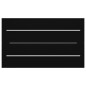 vidaXL Waschbeckenunterschrank Schwarz 80x38,5x48 cm Holzwerkstoff vidaXL Waschbeckenunterschrank Schwarz 80x38,5x48 cm Holzwerkstoff