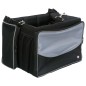 TRIXIE Haustier-Frontbox für Fahrräder 41x26x26 cm Schwarz und Grau TRIXIE Haustier-Frontbox für Fahrräder 41x26x26 cm Schwarz und Grau