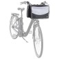 TRIXIE Haustier-Frontbox für Fahrräder 41x26x26 cm Schwarz und Grau TRIXIE Haustier-Frontbox für Fahrräder 41x26x26 cm Schwarz und Grau