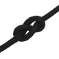 vidaXL Arbeitsseil Schwarz 14 mm 50 m Polyester vidaXL Arbeitsseil Schwarz 14 mm 50 m Polyester