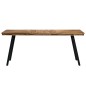 vidaXL Esstisch Recyceltes Teakholz und Stahl 180x90x76 cm vidaXL Esstisch Recyceltes Teakholz und Stahl 180x90x76 cm