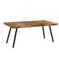 vidaXL Esstisch Recyceltes Teakholz und Stahl 180x90x76 cm vidaXL Esstisch Recyceltes Teakholz und Stahl 180x90x76 cm