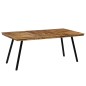vidaXL Esstisch Recyceltes Teakholz und Stahl 180x90x76 cm vidaXL Esstisch Recyceltes Teakholz und Stahl 180x90x76 cm